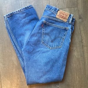 Vintage 505 Relaxed Loose Fit Denim Jeans
